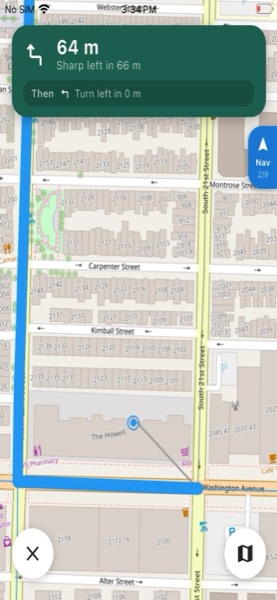 PhillyBikeLanes screenshot 4